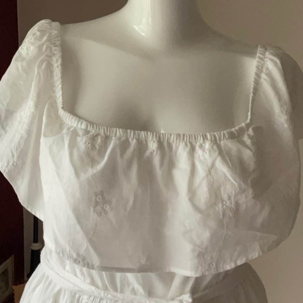 Torrid White Off-Shoulder Dress - Picture 10 of 11